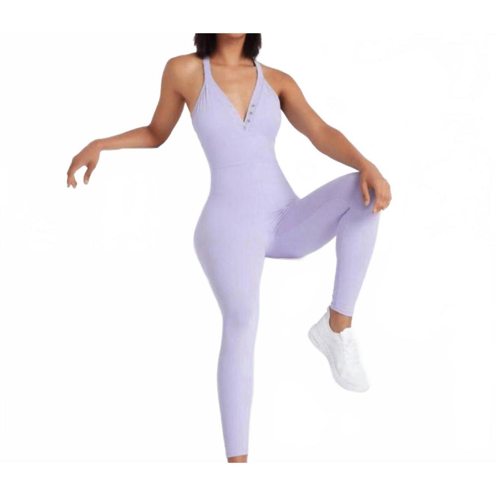 NEW ROCKSTAR PEACH miranda onesie in lavender